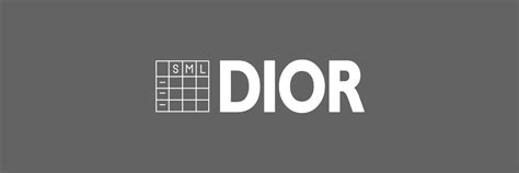 dior size guide|Dior Size Chart .